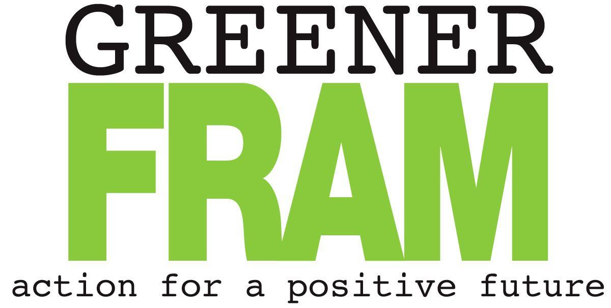 Fram Logo - Greener Fram Swap & Mend - Framlingham.com