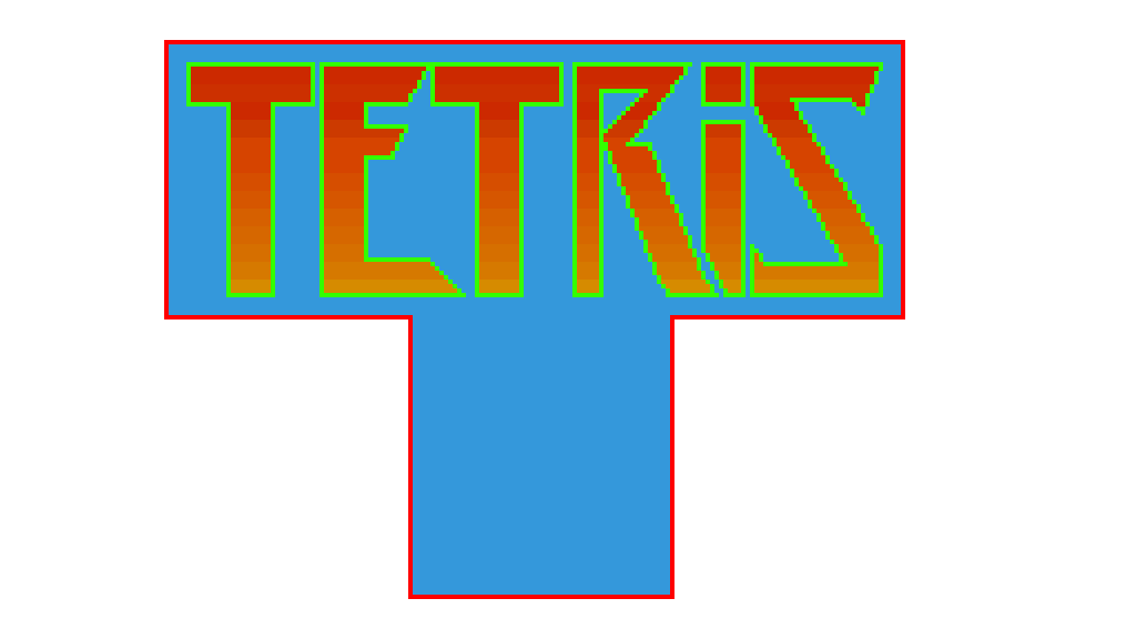 Tetris Logo - Pixilart - The Tetris logo by UnknownShadow27