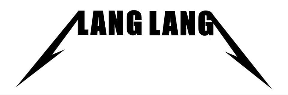 Lang Logo - Metallica Lang Lang logo