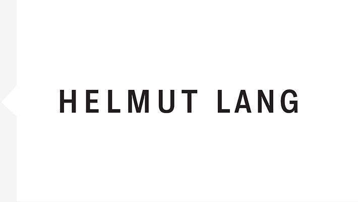 Lang Logo - Helmut Lang | Flannels.com