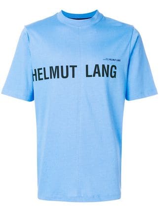 Lang Logo - Helmut Lang Logo Print Tee - Farfetch