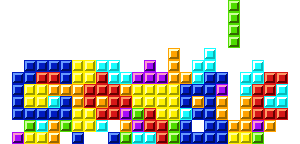 Tetris Logo - Google's Tetris Logo