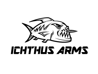 Ichthus Logo - Ichthus Arms logo design - 48HoursLogo.com