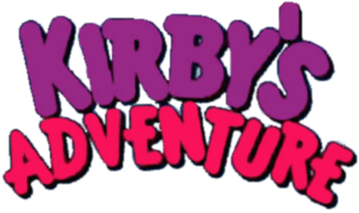 Kirby Logo - Kirby's Adventure