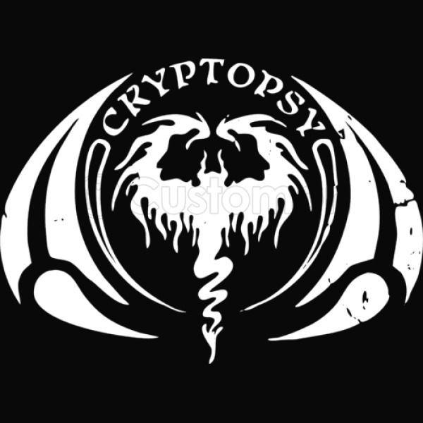 Cryptopsy Logo - cryptopsy logo Kids Hoodie