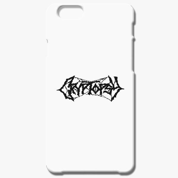 Cryptopsy Logo - cryptopsy logo iPhone 6/6S Case | Customon.com