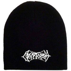 Cryptopsy Logo - Cryptopsy Logo Beanie Hat Official Death Metal Band Merch New