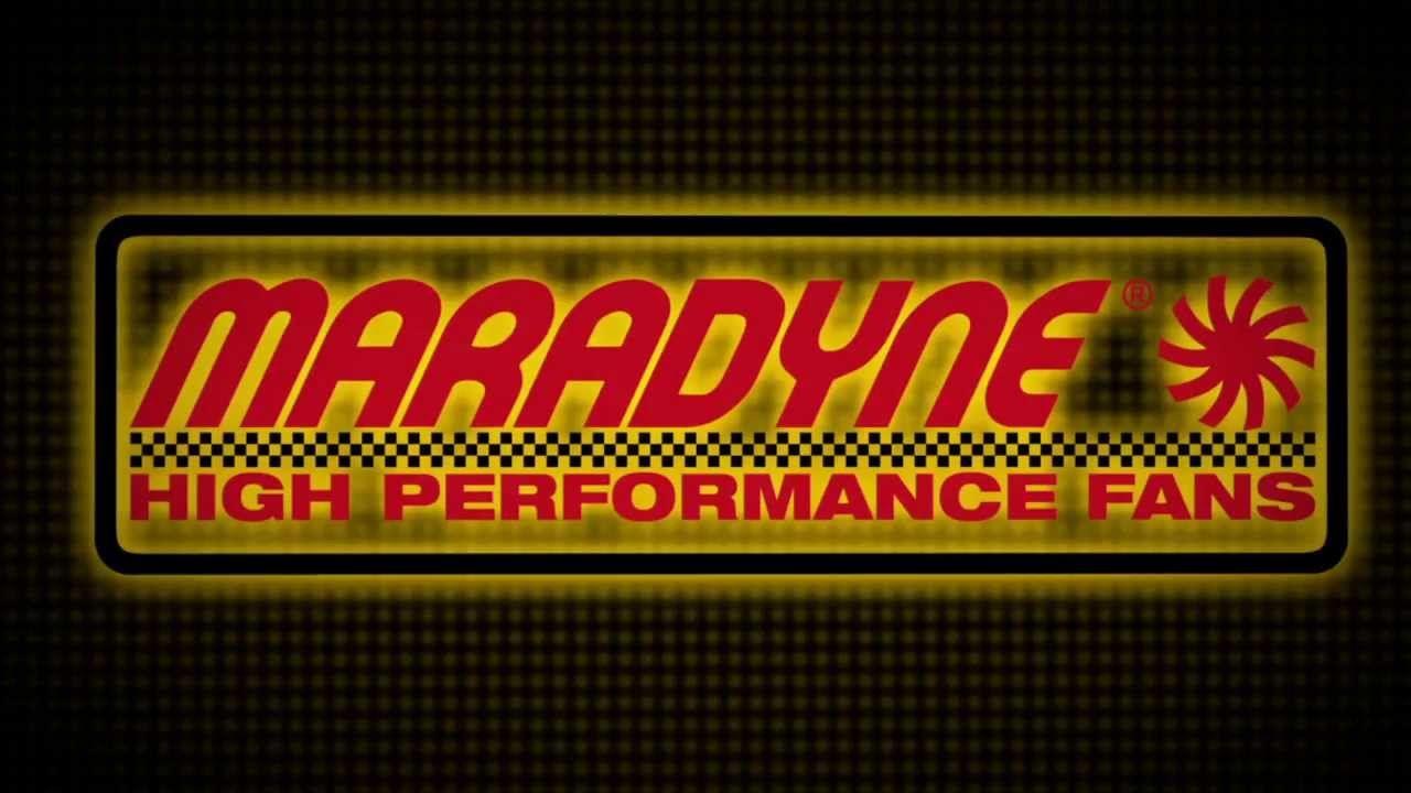 Maradyne Logo - SEMA 2013: Maradyne High Performance Fans