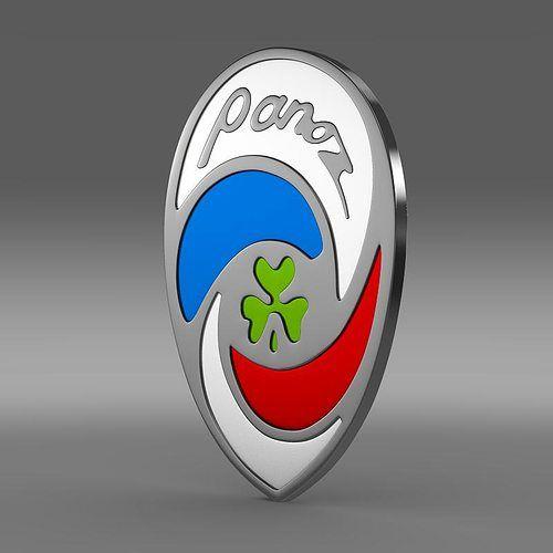 Panoz Logo - 3D Panoz logo | CGTrader