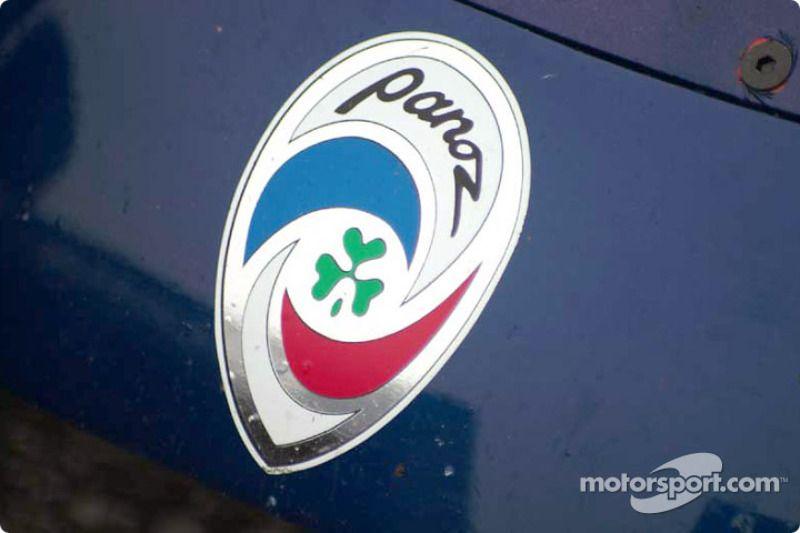 Panoz Logo - Panoz logo at Road Atlanta - ALMS Photos