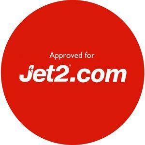 Jet2 Logo - 56x45x25 Jet2.com Big Hand Luggage Cabin Bags Easyjet, BA