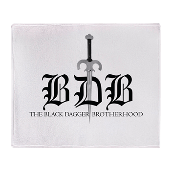 Bdb Logo - Bdb Logo Throw Blanket > BDB Bed and Bath > Black Dagger Brotherhood ...