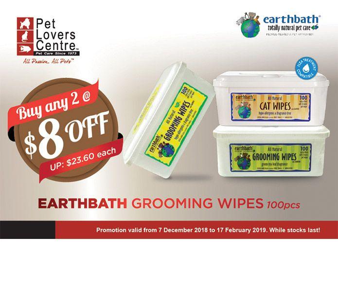 Earthbath Logo - Promotions. Pet Lovers Centre Singapore