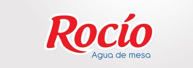 Rocio Logo - Etiqueta Agua Rocío | Domestika