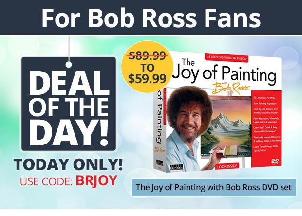 Shoppbs.org Logo - ShopPBS.org: Deal of the Day: Bob Ross – 33% Off! | Milled