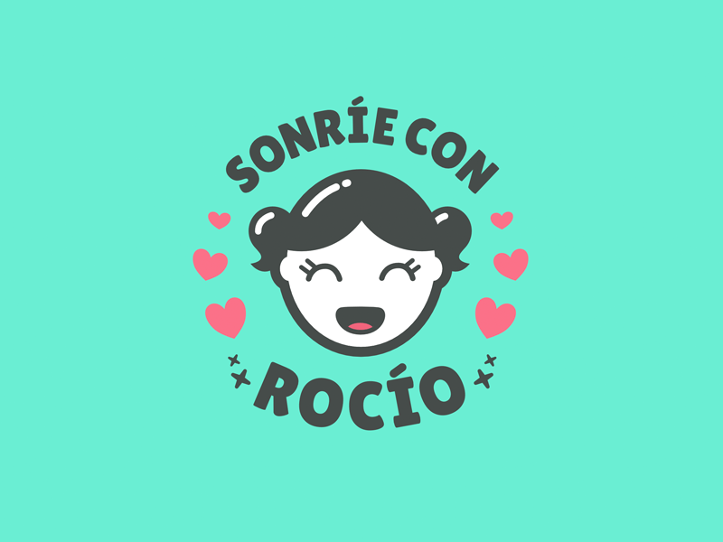 Rocio Logo - Sonríe con Rocío by FJ Criado | Dribbble | Dribbble