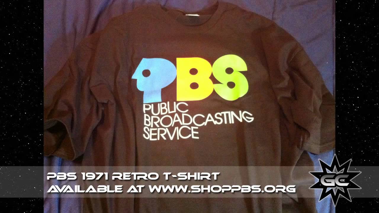 Shoppbs.org Logo - The Official PBS Retro T-Shirt! - YouTube