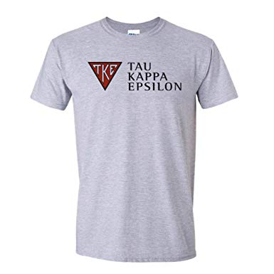 TKE Logo - Tau Kappa Epsilon TKE Logo Short Sleeve Tee: Clothing