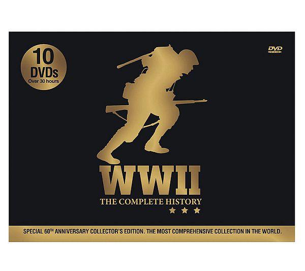 Shoppbs.org Logo - WWII: The Complete History 10-Disc DVD Set — QVC.com