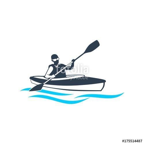 Kayaking Logo - Kayaking Logo Stock Image And Royalty Free Vector Files On Fotolia