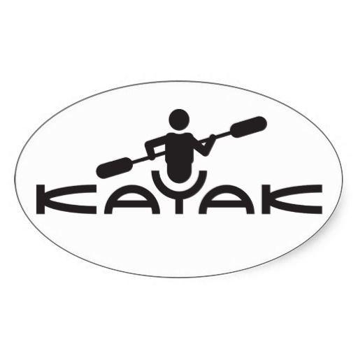 Kayaking Logo - Kayak Logo Sticker | logo~typo~icon~design | Kayaking, Logos, Stickers