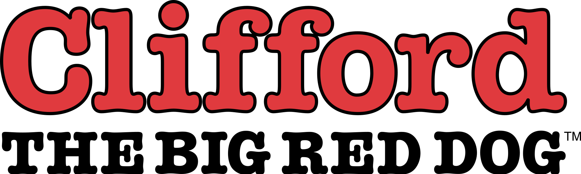 Clifford Logo - Clifford the Big Red Dog logo.svg