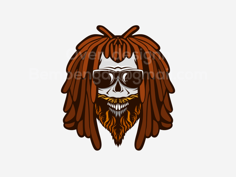 Dreadlock Logo - Skull Dreadlocks by BEMBENG DT | Dribbble | Dribbble