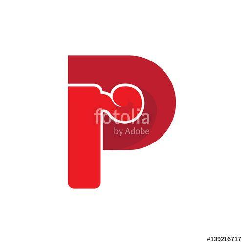 Rp Logo - RP Two letter composition for initial, logo or signature