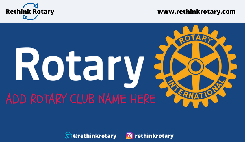 Rotary Logo - Guide To Personalising Your Rotary Logo - Rethink Rotary