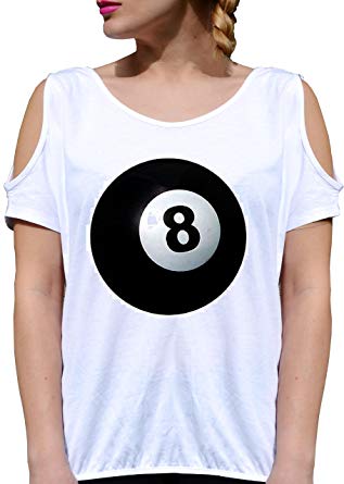 Billaerd Logo - JODE T Shirt Girl GGG27 Z0151 8 Ball Pool Billiard Logo Symbol Fun ...