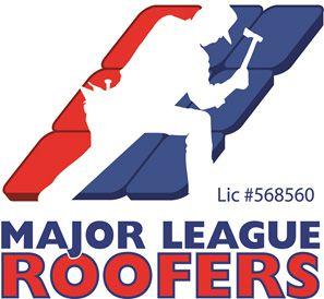 Roofer Logo - Major League Roofers. Orange County Roofing Contractor
