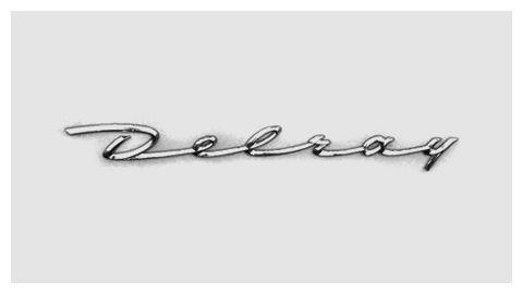 Dealray Logo - Chevrolet Delray 1958 script lettering | Inspiration | Chevrolet ...