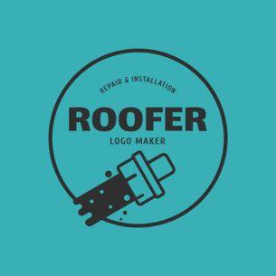 Roofer Logo - Online Logo Maker. Make Your Own Logo