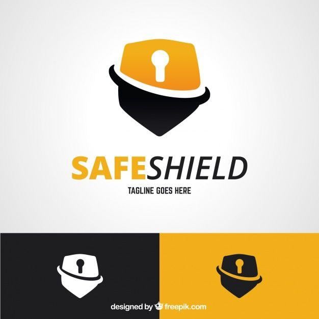 Padlock Logo - Shield logo padlock Vector | Free Download