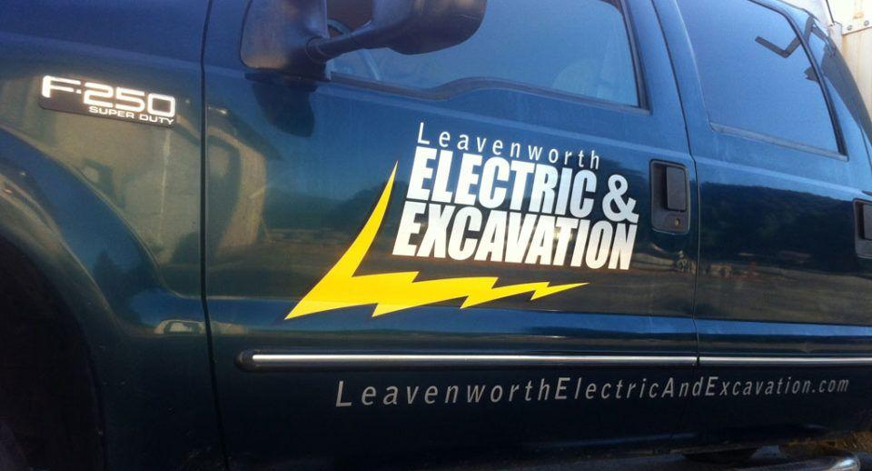 Leavenworth Logo - New look for Leavenworth Electric - Gibbs Graphics