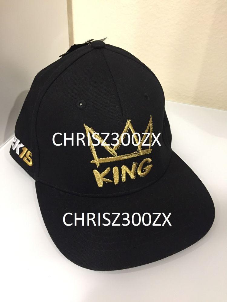 2K19 Logo - NBA 2K19 Lebron James King Logo Black Gold Hat Cap Unisex One Size ...