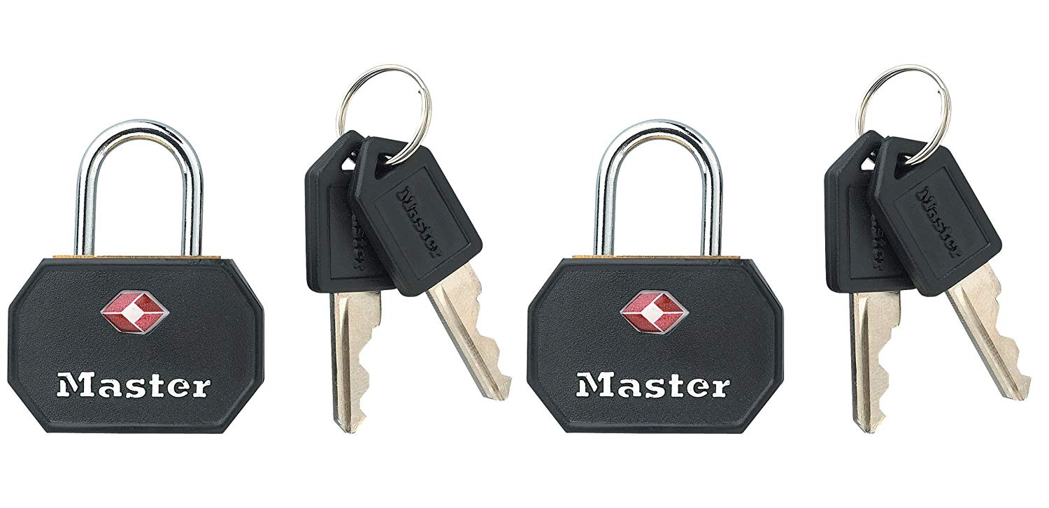 Padlock Logo - Master Lock Padlock, TSA-Accepted Luggage Lock, Keyed Lock, Best ...