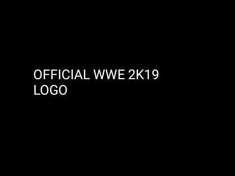 2K19 Logo - Official WWE 2k19 logo(my new logo)