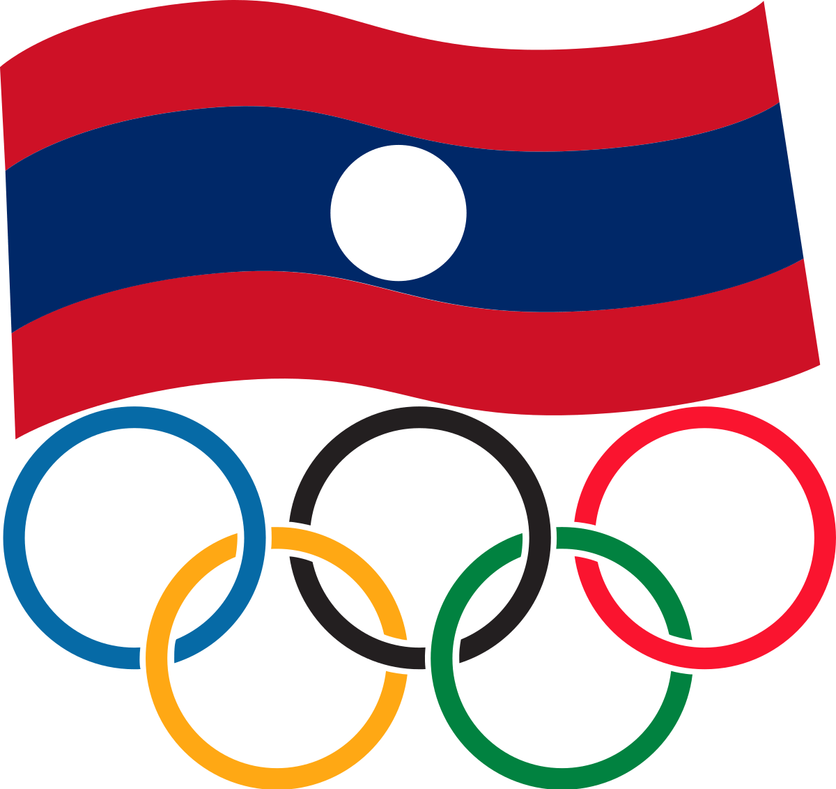 Lao Logo - National Olympic Committee of Laos