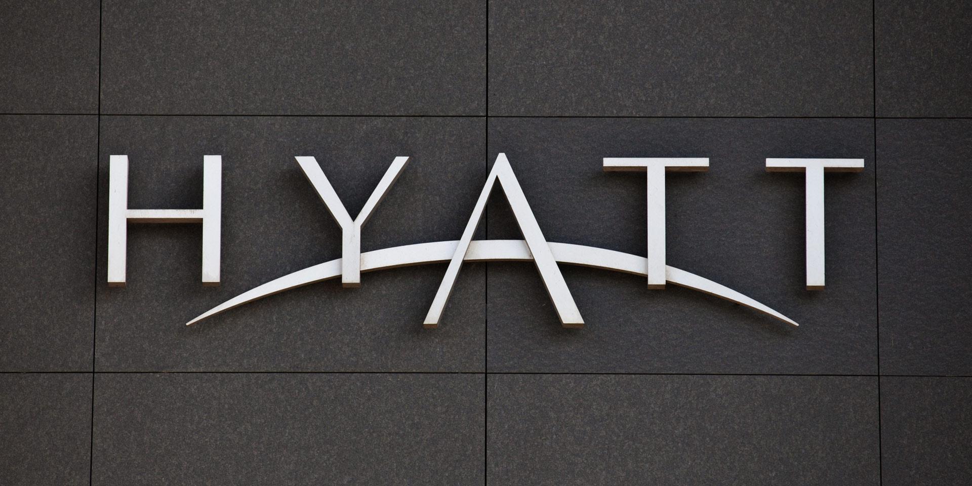 Hyatt Logo - Hyatt Logo From A Lounge