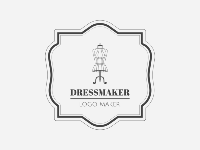 Dressmaker Logo - Placeit - Dressmaker Logo Design Template