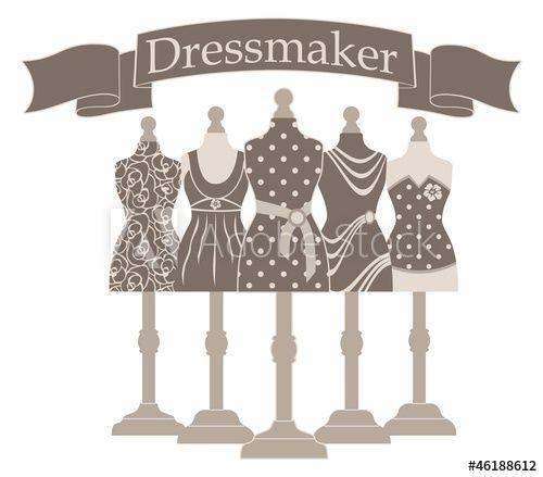 Dressmaker Logo - Dressmaker logo - Buy this stock vector and explore similar vectors ...