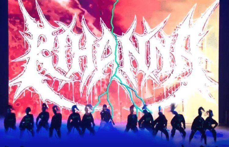 Rihanna Logo - The story behind that amazing Rihanna death metal logo | The Spinoff