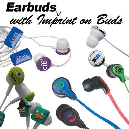 Earbud Logo - Logo Earbuds BNoticed. Put a Logo on It. The Promotional Products