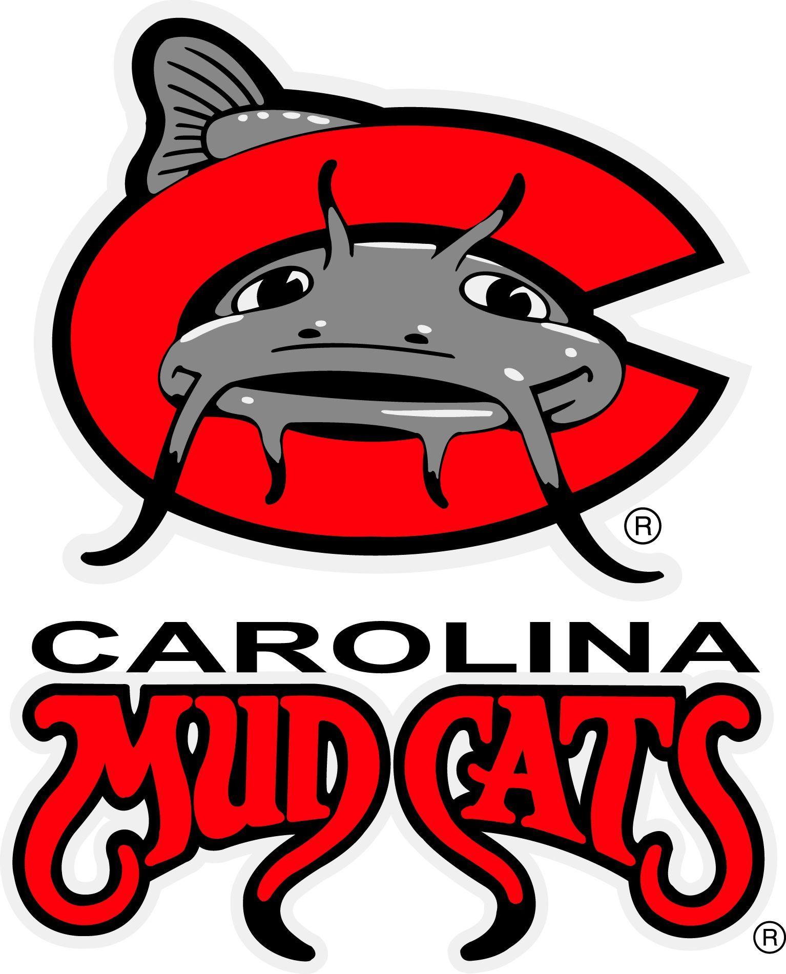 Mudcats Logo - Carolina Mudcats, Carolina League (A-Advanced), Zebulon, North ...