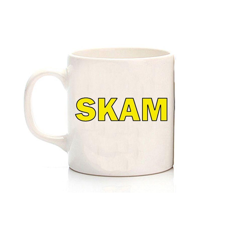 SKAM Logo - Film ve Dizi Kupaları Köstebek KM707 Skam