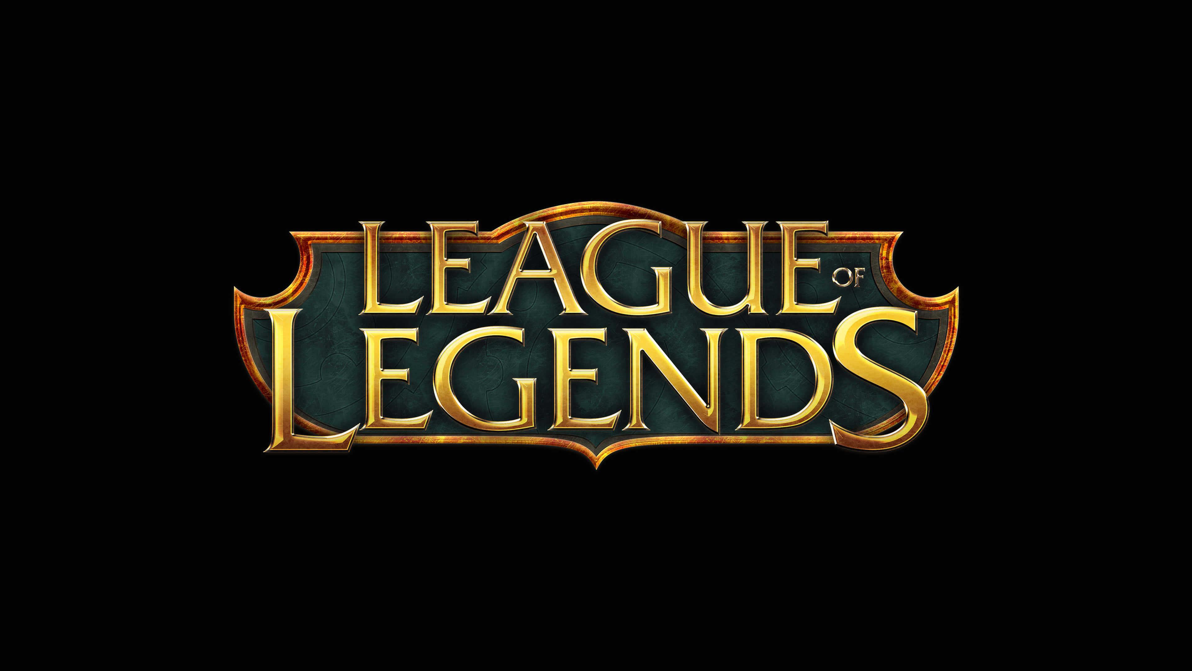 Legends Logo - League Of Legends Logo UHD 4K Wallpaper