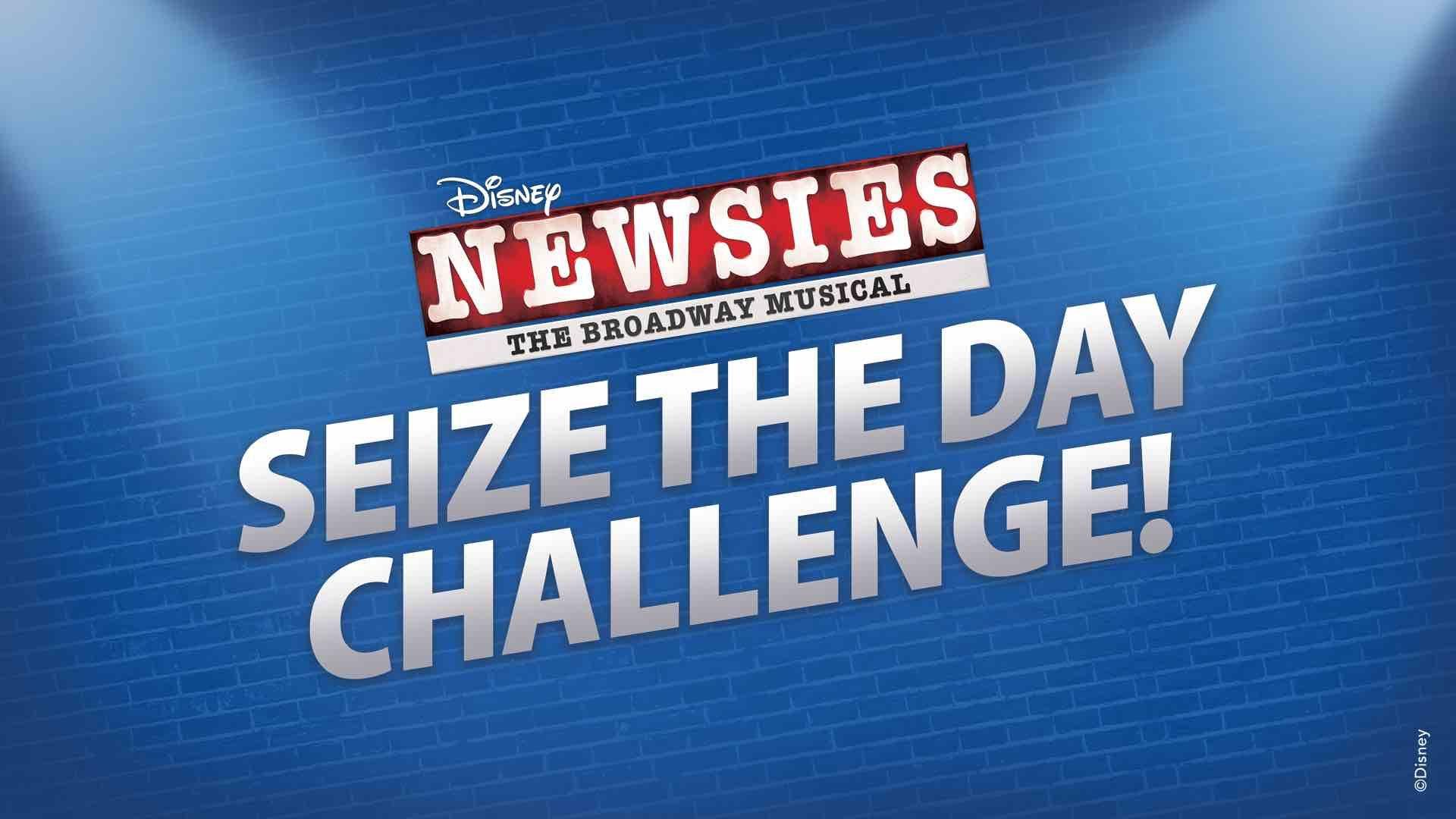 Newsies Logo - Enter “Seize the Day” Challenge to Win Performance Rights for ...