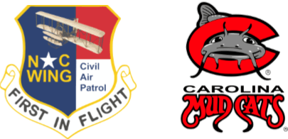 Mudcats Logo - Carolina Mudcats Game, May 30, 2016 - Civil Air Patrol, North ...