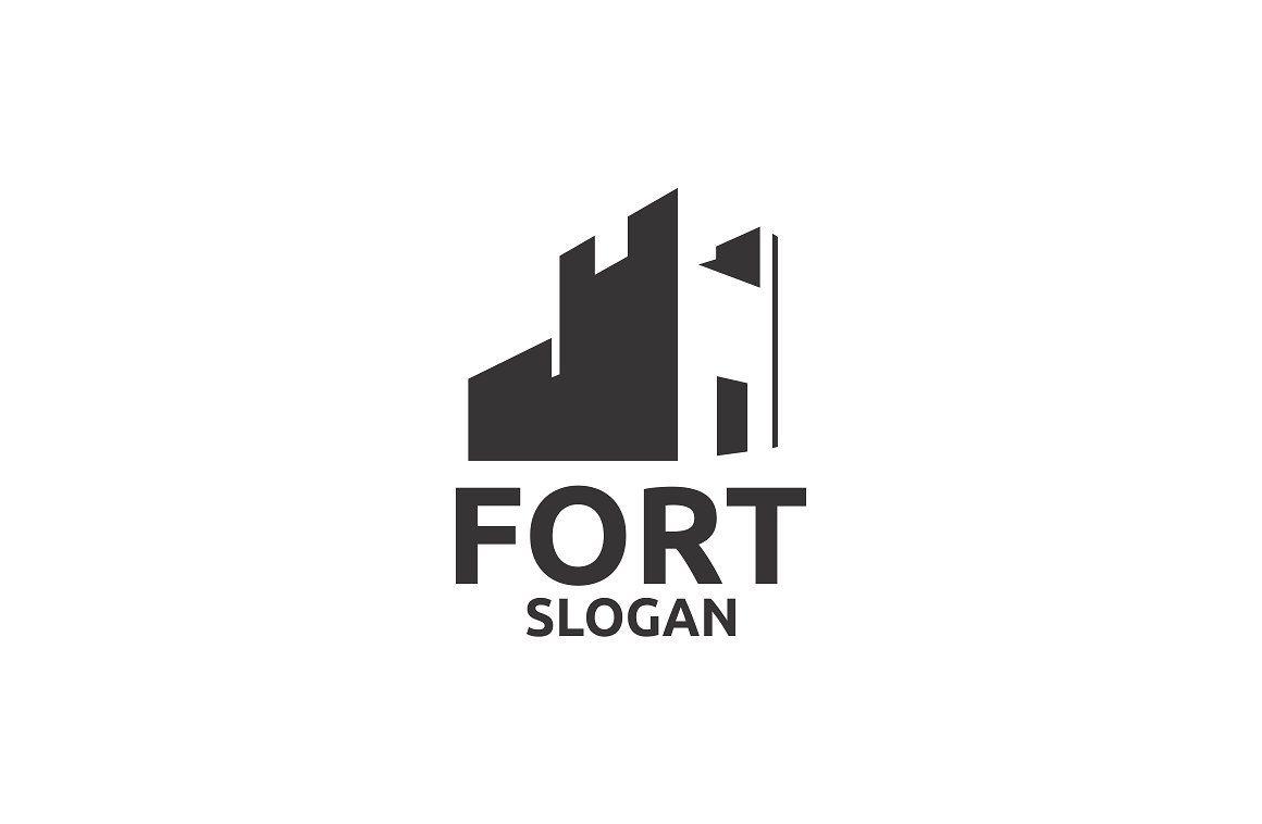 Fort Logo - Fort Logo Templates Creative Market